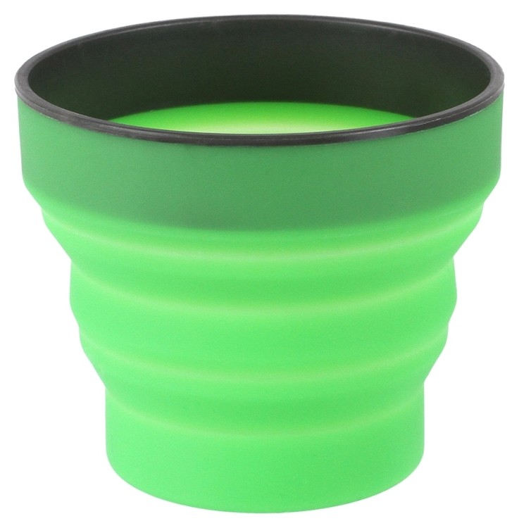 Lifeventure кружка Silicone Ellipse Mug green, 75720