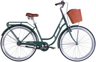 Велосипед ST 28" Dorozhnik RETRO Velosteel рама-19" зелено-сірий 2025