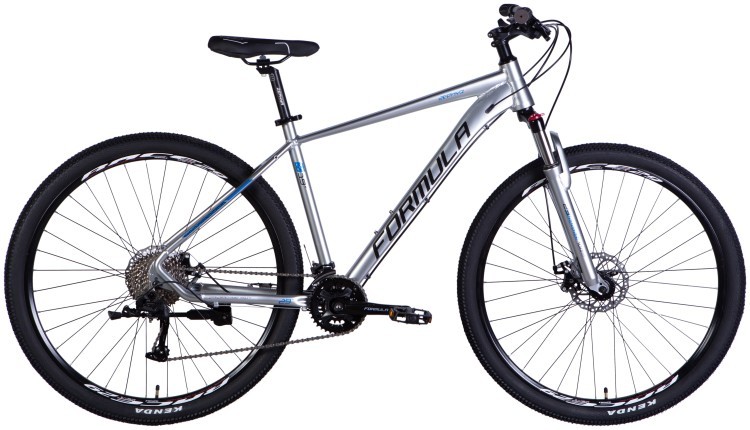 Велосипед AL 29" Formula ZEPHYR 2.0 DD CS рама-19" срiблястий 2025, OPS-FR-29-365