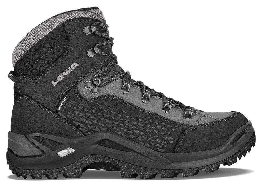 LOWA черевики Renegade Warm GTX MID black-grey 40.0, 411970-9930-40.0