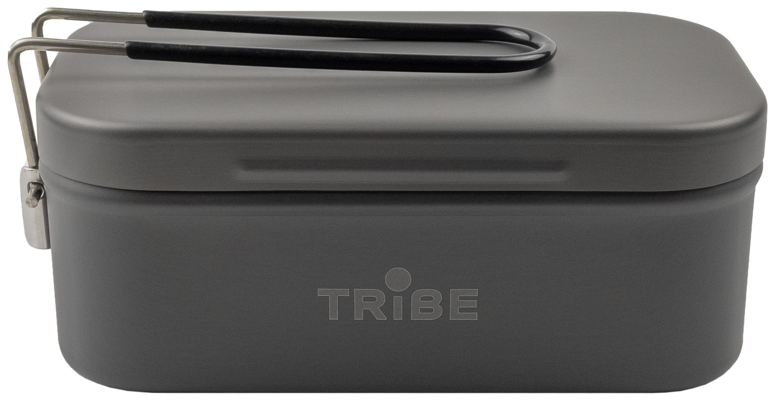 Контейнер для їжі Tribe Lunch Box Alu T-FG-0016-grey, T-FG-0016-grey