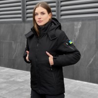 Жіноча зимова Куртка з капюшоном Pobedov Winter Jacket Motive ЗИМА В2 Жіноча