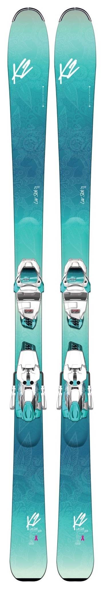 Ліжі гірські (комплект) K2 LUV SICK 80TI+ERC 11 TP TCX 156см Blue/white (10A0400.151.1+10A1002.151.3) O, RCH_22176