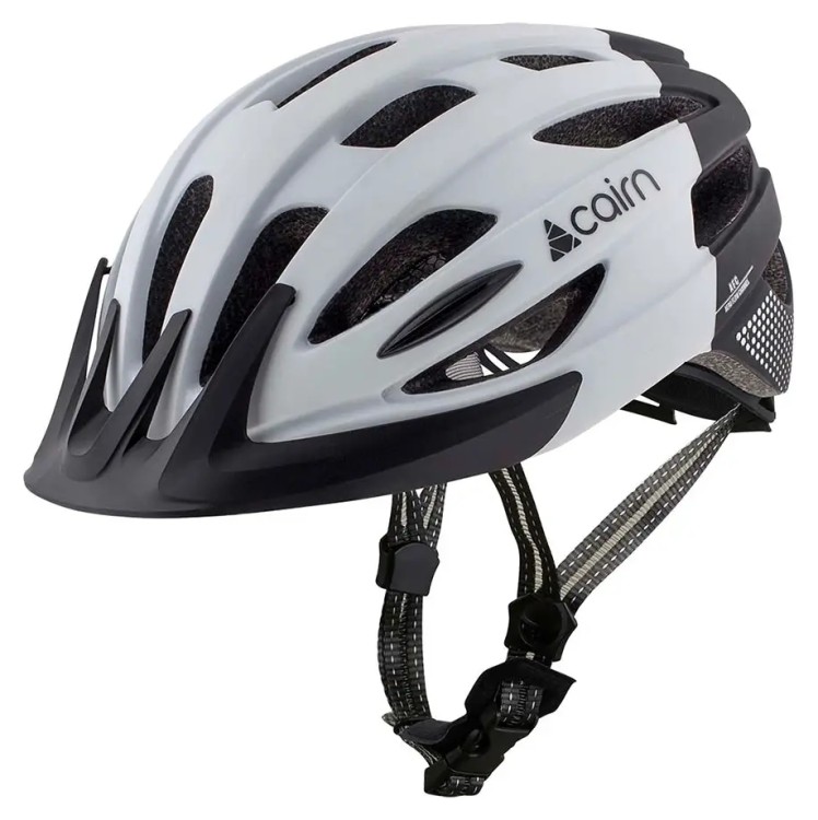 Шлем Cairn Fusion white-black, 0300060-20-55-59