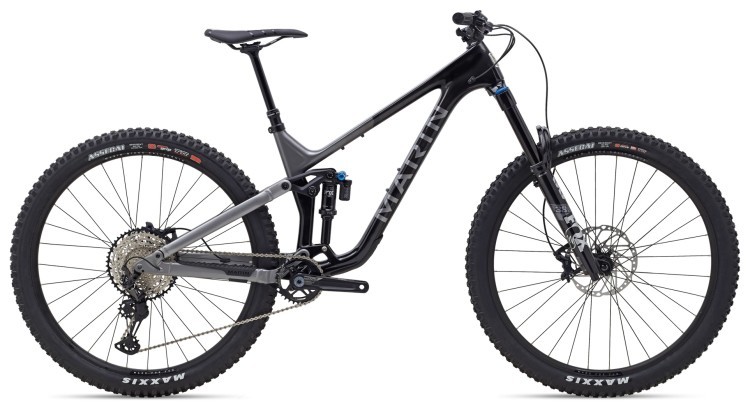 Велосипед 29" Marin Alpine Trail Carbon 2 рама - L 2024 Gloss Black/Silver, SKE-08-47