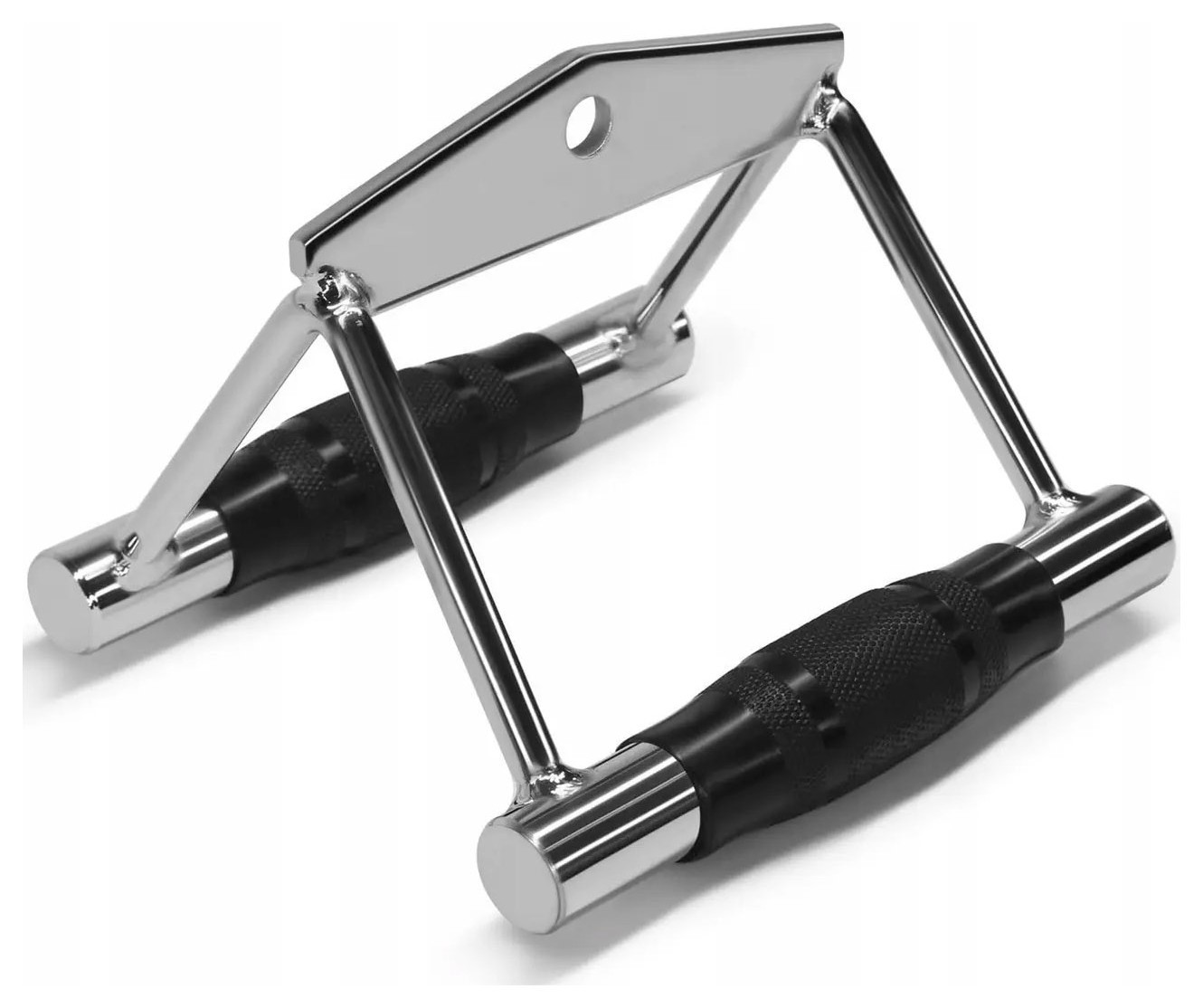 Ручка для нижньої тяги подвійна EasyFit (обгумовані ручки), EFIT_EF-8100