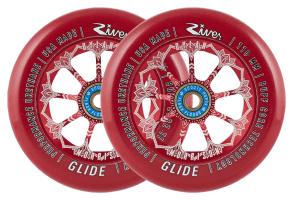 Колеса для трюкового самоката River Glide Dylan Morrison Pro Scooter 110mm - Bloody