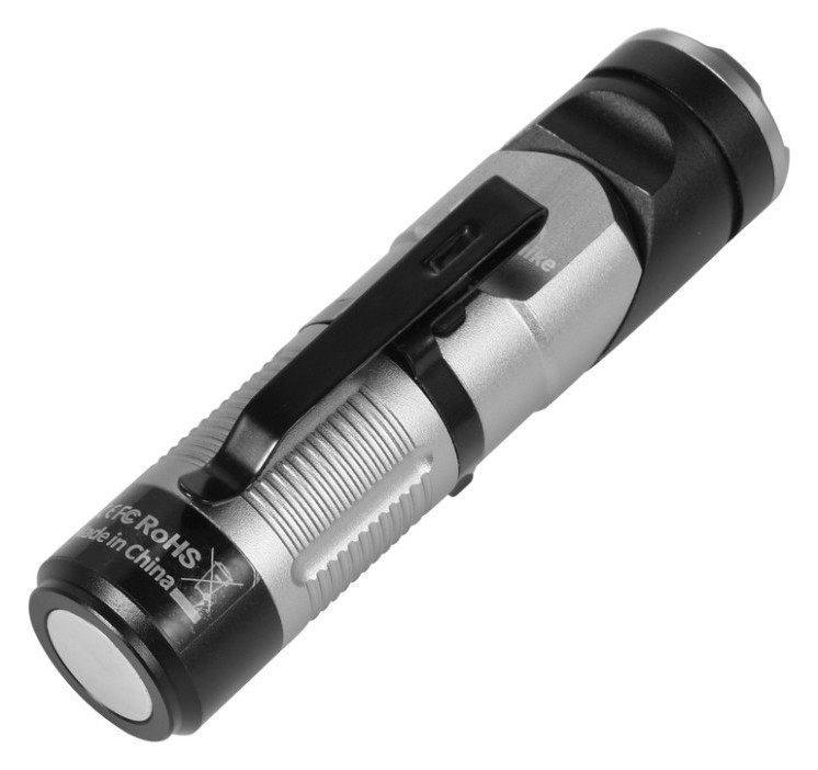 Ліхтар з кліпсою Naturehike CNK2450ZM013, чорно-сірий, FNR_6976507668521