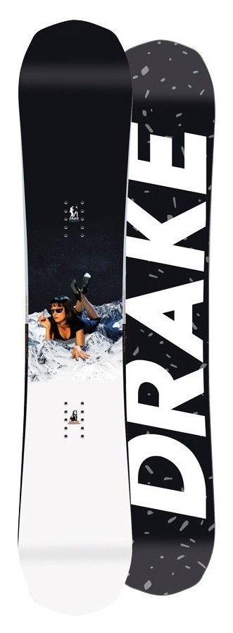 Сноуборд Drake SQUAD WIDE 160 Black/White (76221049), RCH_20260