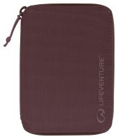 Lifeventure кошелек Recycled RFID Mini Travel Wallet plum