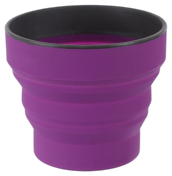 Lifeventure кружка Silicone Ellipse Mug purple, 75740