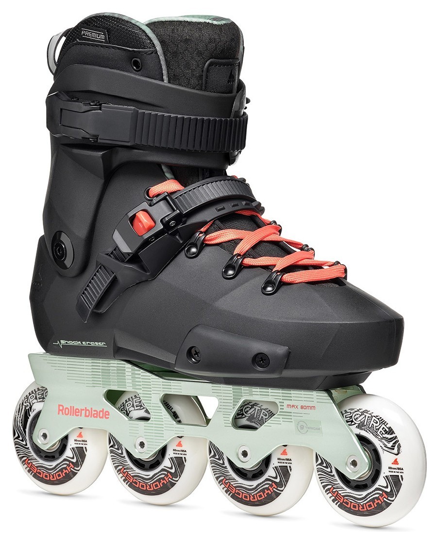 Rollerblade ролики Twister XT W black-mint 230, 07221100-2A2-230