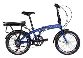 Електровелосипед 20" Dorozhnik eONYX DD рама-11,5" 36B 12.5 500Вт синій (матовий) 2024