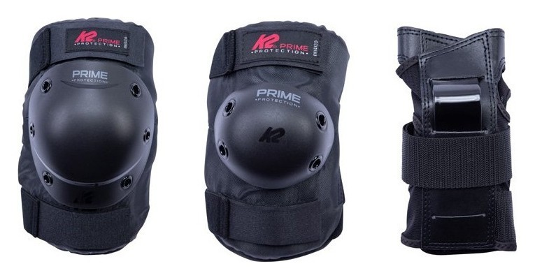 Захисний комплект для роликових коньків K2 PRIME M PAD SET L Black (30E1412), RCH_18946