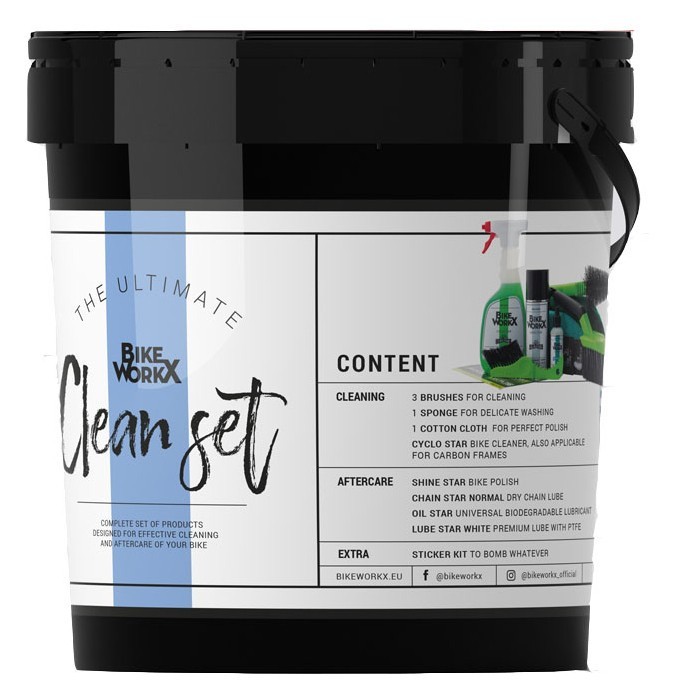 Набір для очищення велосипеда BikeWorkX Clean Set, OBOD_CLEANSET