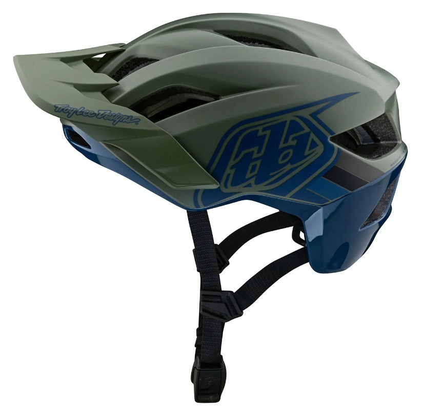 Велосипедный шлем TLD Flowline SE HELMET BADGE [OLIVE/INDIGO] XS/S, OBOD_110568051