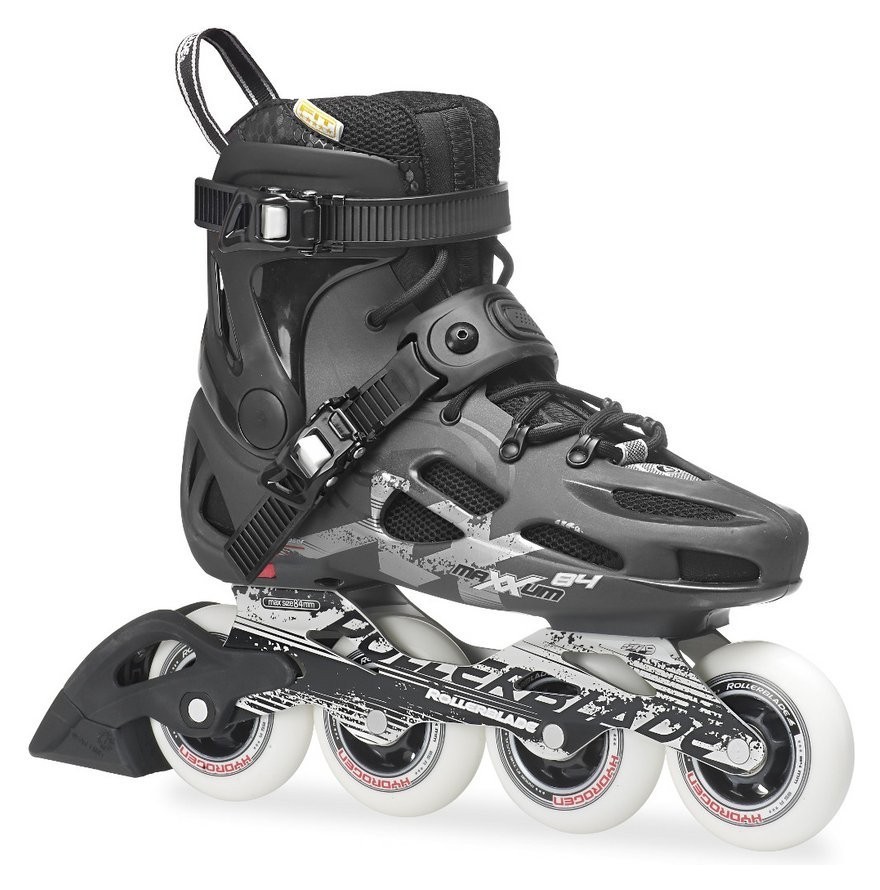 Роликові коньки для дорослих Rollerblade MAXXUM 84 40.5 (8US) 260мм Black/anthracite (07367800 T80), RCH_18637