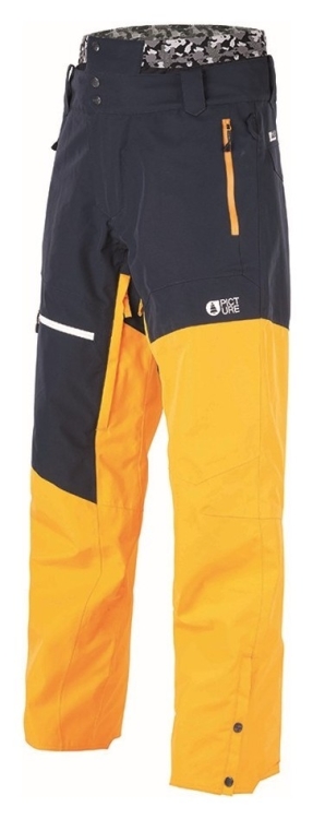 Штани Picture Organic Alpin 2020 dark blue-yellow, MPT087A-S