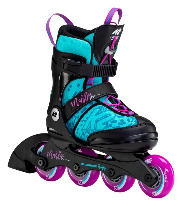 Роликові коньки дитячі K2 MARLEE PRO S (29-34) 170-205см Black/blue/purple (30F0225.1.1), RCH_10142