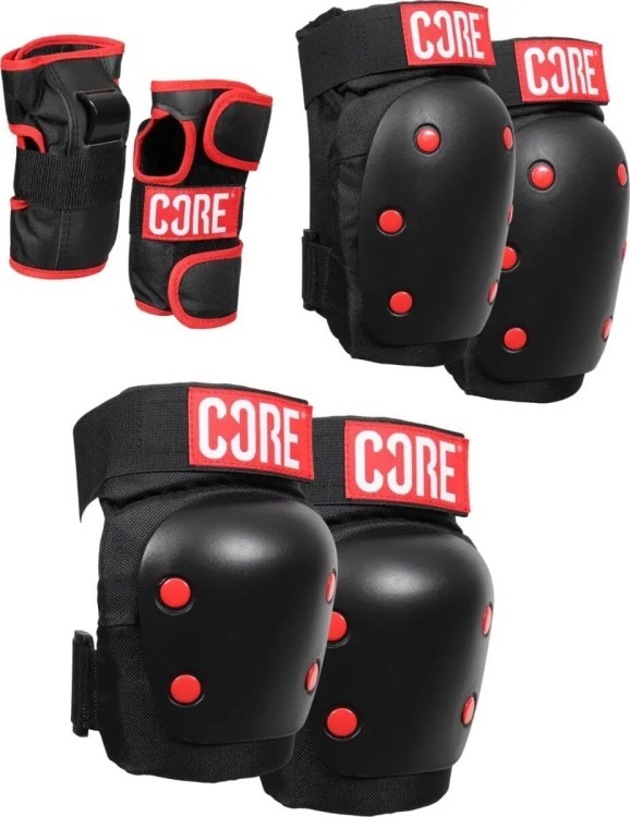Core захист набір Skate Pad Red L, FRD.047796
