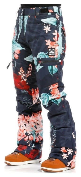Брюки Rehall Romy для женщин 2022 floral red, 60238-5010-M