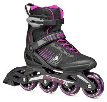 Rollerblade ролики Zetrablade W black-cyclamen pink 