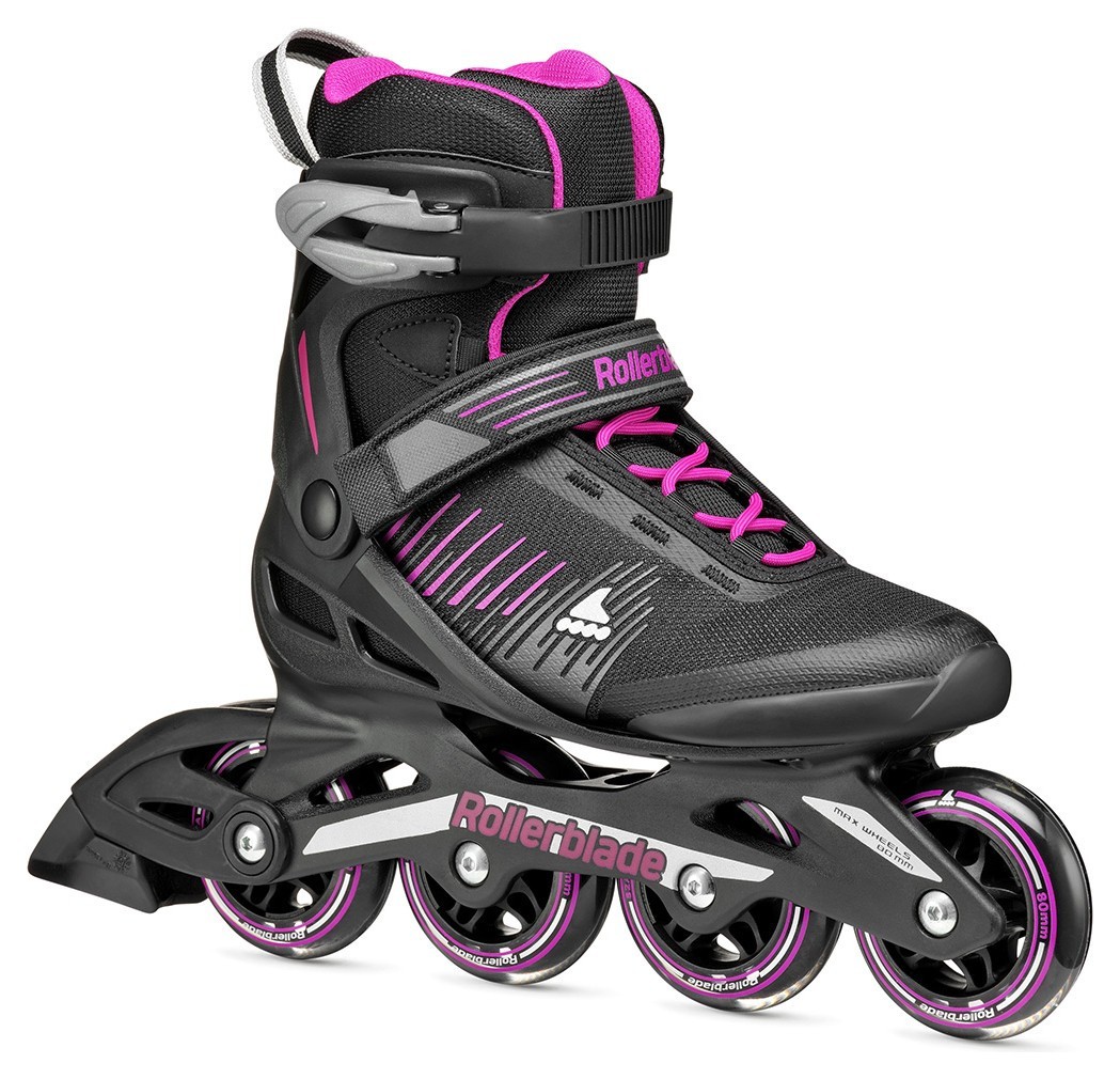 Rollerblade ролики Zetrablade W black-cyclamen pink , 86B0751480-NJ01-230
