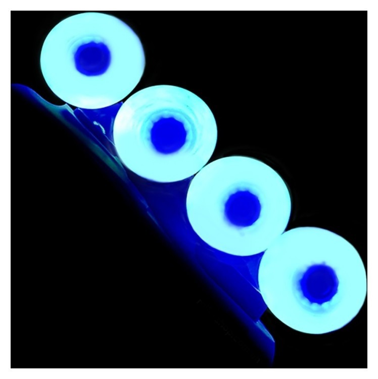 Колесо для роликов светящиеся Flying Eagle Lazerwheelz Blue 76 мм, 5893791