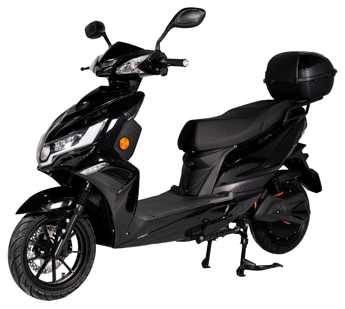 Электроскутер Atlas Eagle Box Plus 2000W Black, TOK_4033