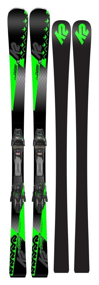 Ліжі гірські (комплект) K2 TURBO CHARGER+MXC 12 TCX LIGHT QCLK 165см Black/green (10C0002.267.1+10B1001.167.1) O, RCH_22169