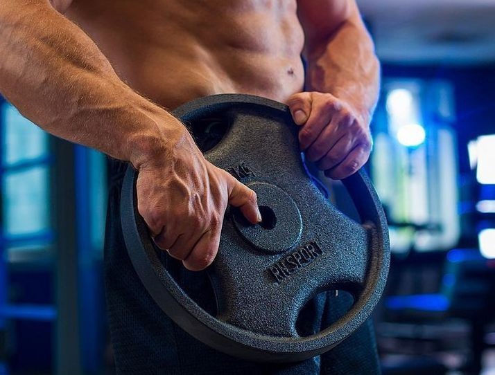 Млинець (диск) RN-Sport 15 кг під гриф Ø25мм для штанги з Quatro хватом, RNS_RN_quatro 15-27