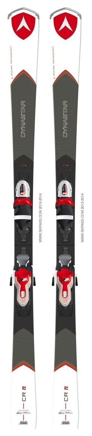 Ліжі гірські (комплект) Dynastar CR 72 ECO+XPress 10 178см Grey/white/red (DACC401+FCCD037) O, RCH_20688