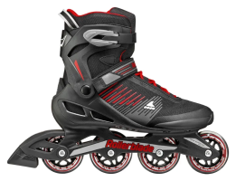 Rollerblade ролики Zetrablade black-red 270