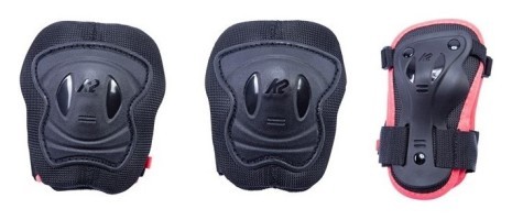 Защитный комплект для коньков роликовых K2 MARLEE PRO PAD SET XS Black (30E1410)