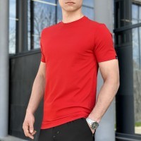 Чоловіча футболка бавовняна Pobedov Peremoga червона