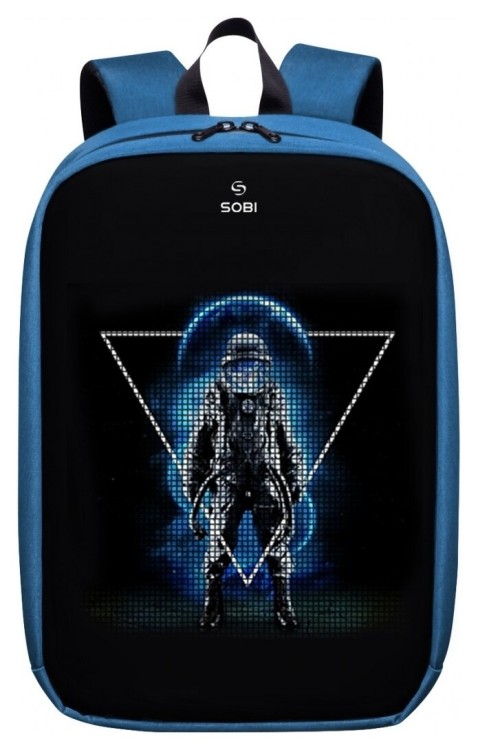 Рюкзак Sobi Pixel Max SB9703 Blue із LED екраном, SB9703_BL