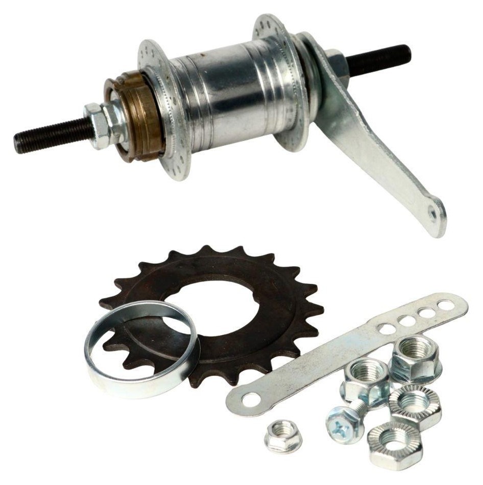 Втулка задня BH Сталь 36H 14G з QR OLD - 110 мм 10*170мм срiблястий VLT PJ-086, HUBR-075