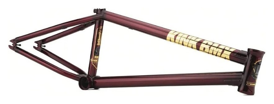 Рама KINK BMX Contender 21 темно-червона, VELD_K6025-2100TBDSRD