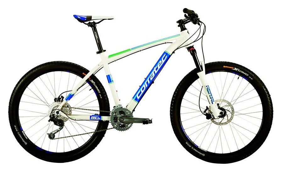 Велосипеди Corratec X-VERT 650B EXPERT 27.5 49cm. White green blue (TW21013), RCH_20248