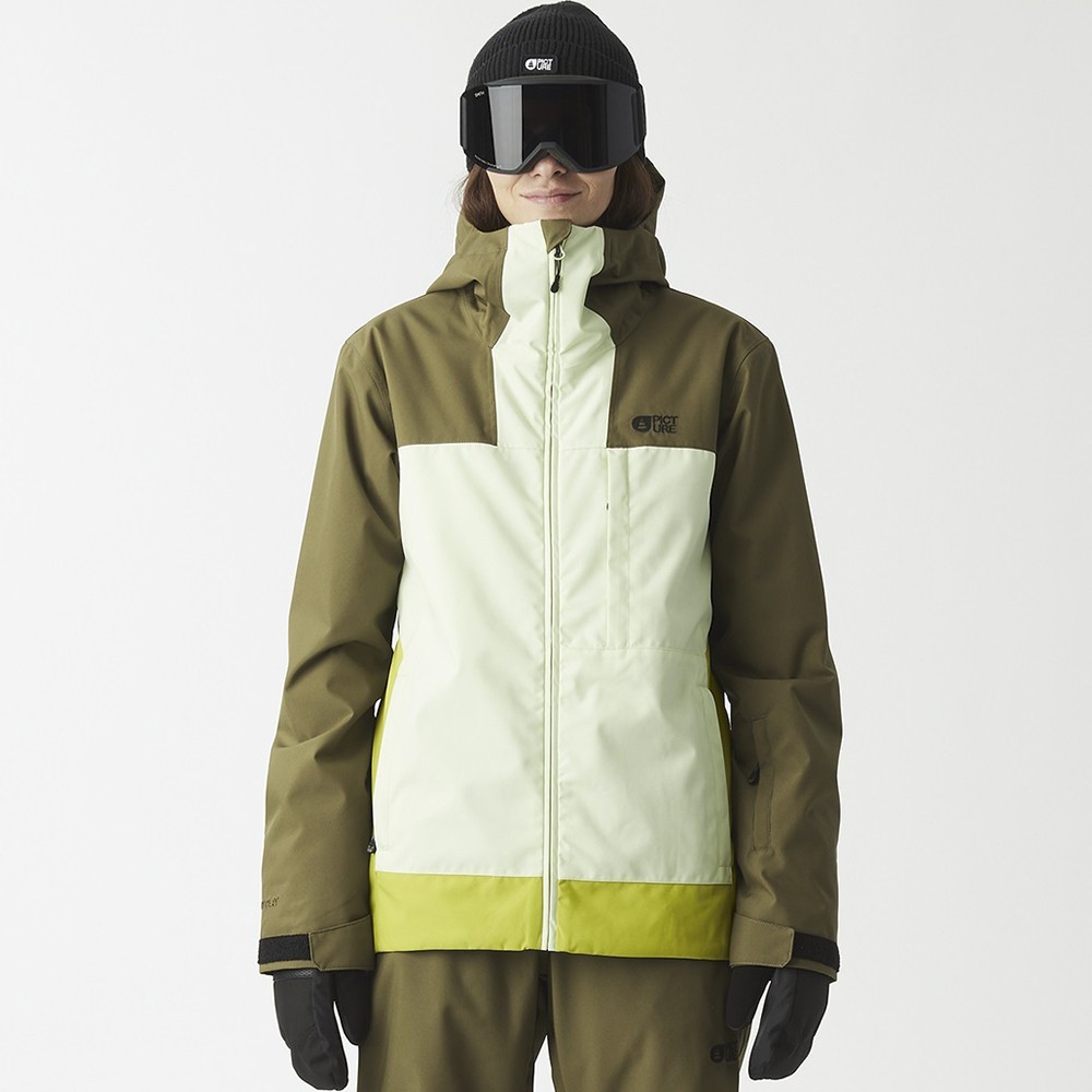 Picture Organic куртка лижна Seakrest W 2026 tobacco tender green L, WVT0399A-M