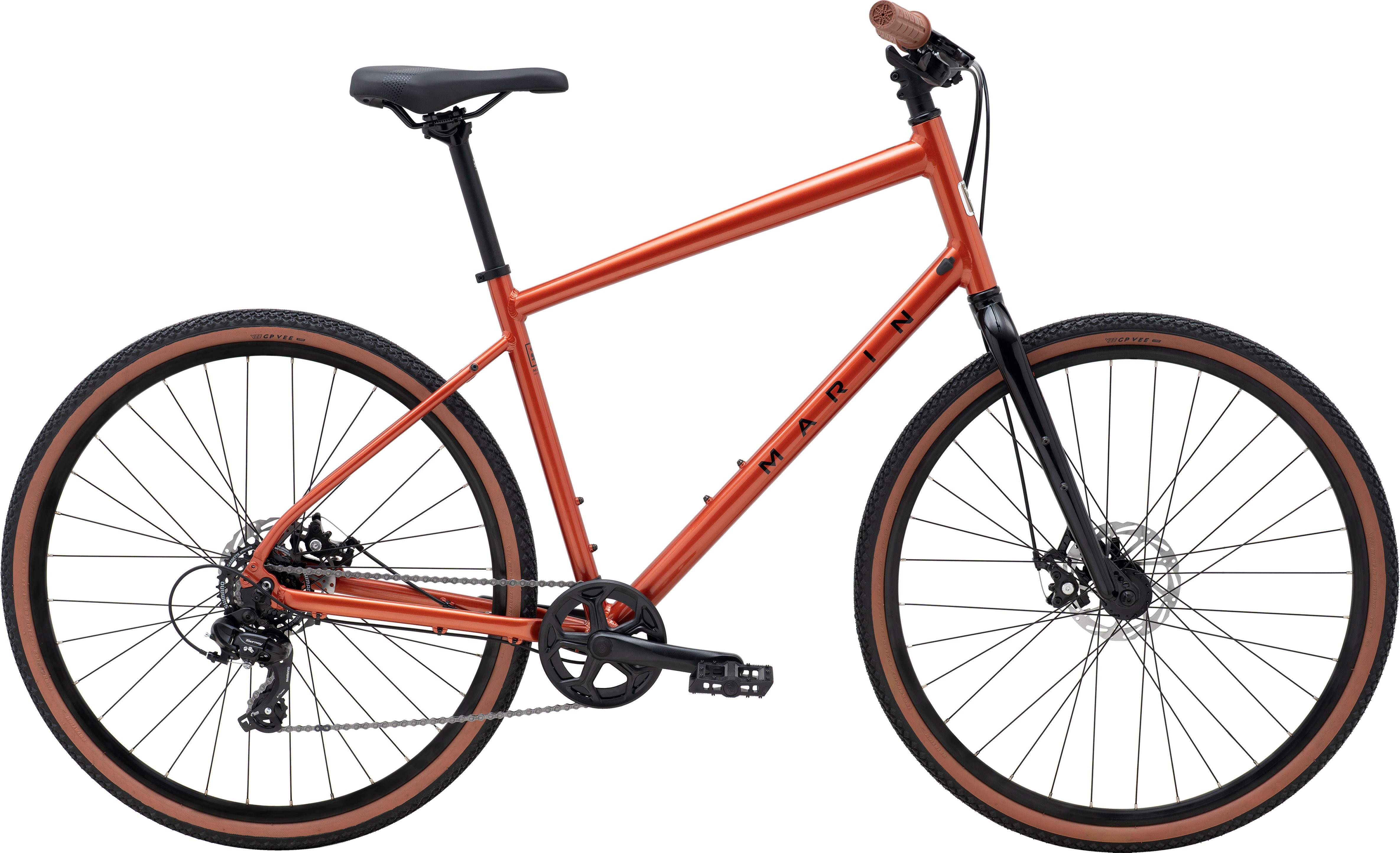 Велосипед 28" Marin KENTFIELD 1 рама - S 2026 Orange, SKE-78-57