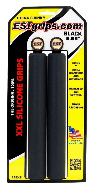 Гріпси ESI XXL 8.25" Extra Chunky (чорні), OBOD_825XB