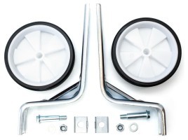 Опорні (тренувальні) колеса FSK-BH-204 для дитячих. ВЕЛ. 12 "-20" білі з чорним (білий з чорним)