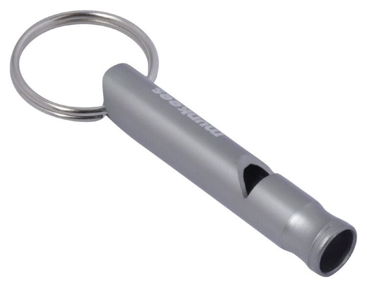 Munkees 3393 брелок-свисток Whistle Small Alu grey, 3393-GY