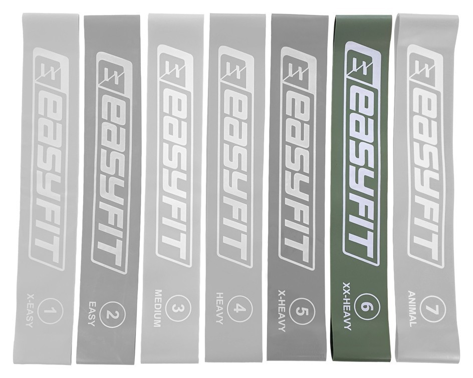 Резиновое кольцо для фитнеса EasyFit №6, EFIT_EF-1813-6