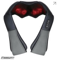 Масажер для шиї EasyFit Shiatsu (роликовий шиацу-масаж плечей і тіла)