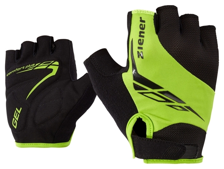 Велоперчатки Ziener Ceniz lime green, 988205-568-10