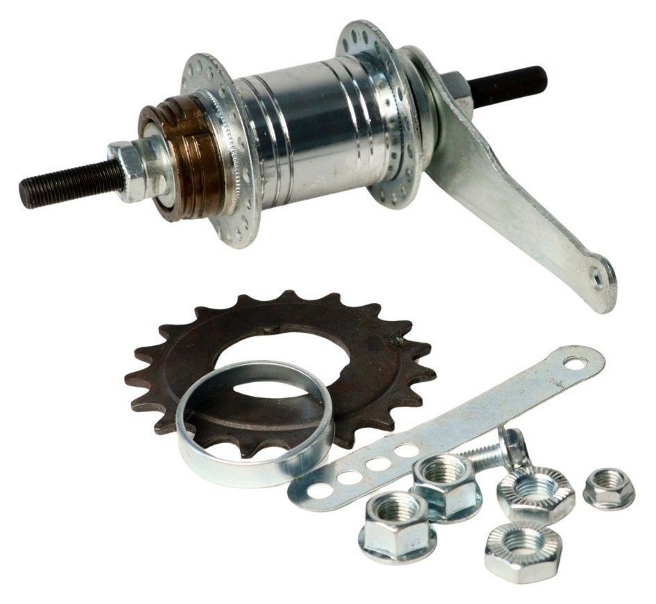 Втулка задня BH Сталь 36H 11G з QR OLD - 110 мм 10*170мм срiблястий VLT PJ-086, HUBR-076