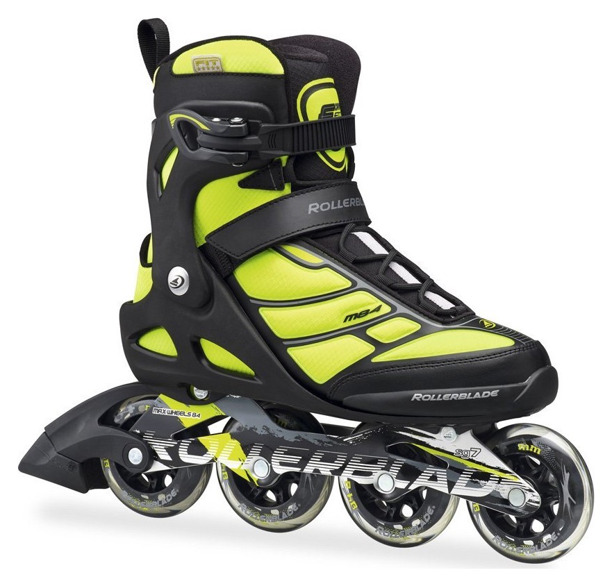 Роликові коньки для дорослих Rollerblade MACROBLADE 84 M 42 (11US) 270мм Yellow fluo/black (07623300 Q96) O, RCH_11132