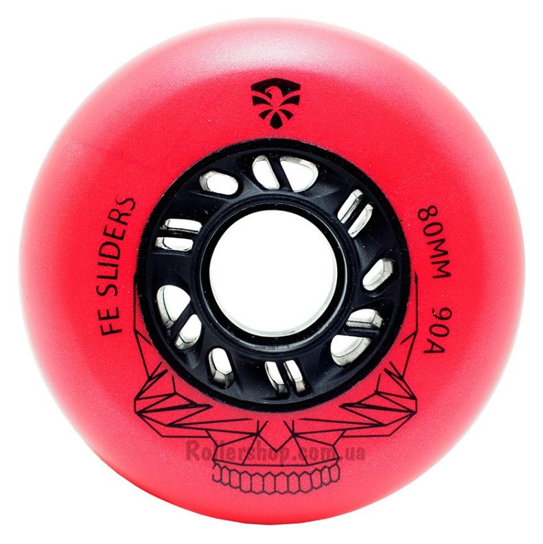Колеса для роликових ковзанів Flying Eagle Sliders 90A 4 шт червоні, ROL_4125_3